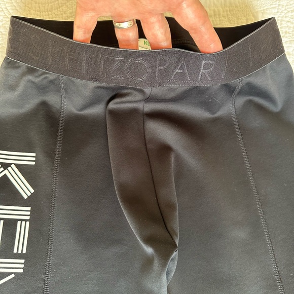 Kenzo. High- waisted logo legging shorts. Size M. - Picture 12 of 15